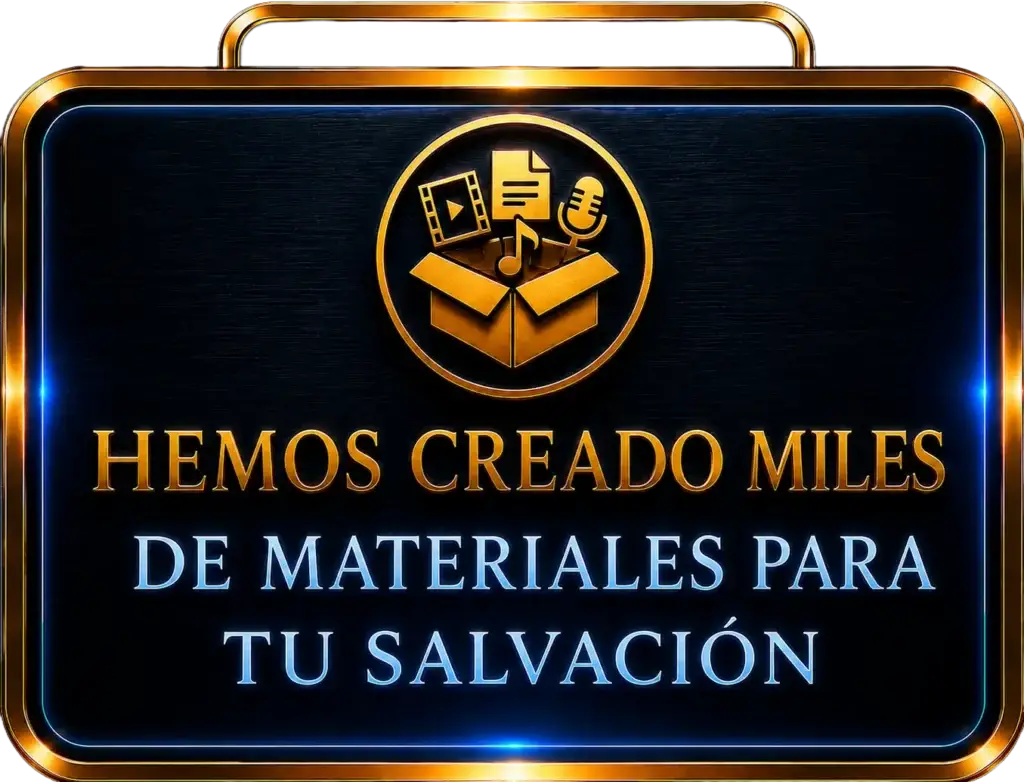 Hemos creado miles de materiales para tu salvación