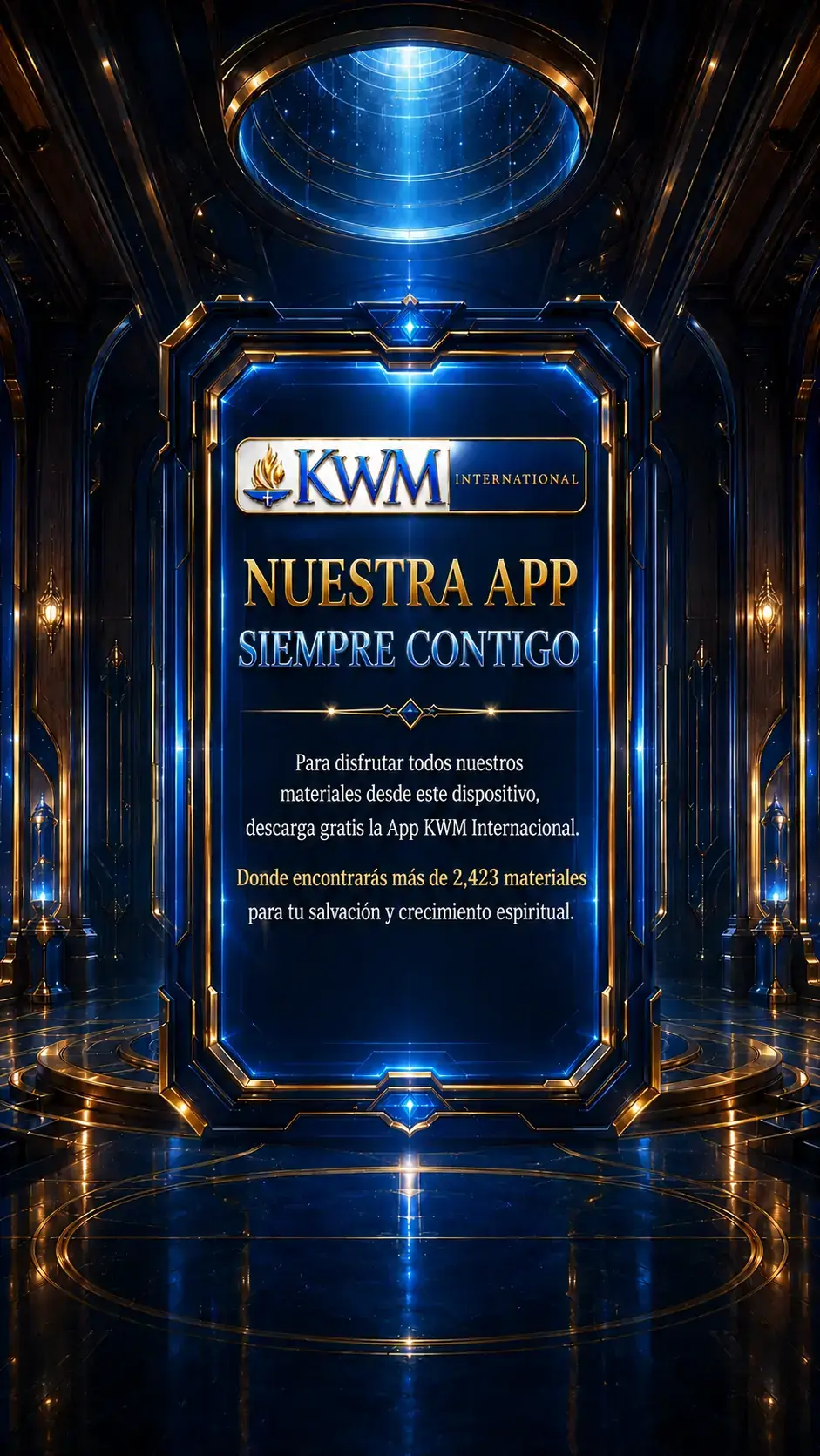 Nuestra App KWM Internacional, siempre contigo